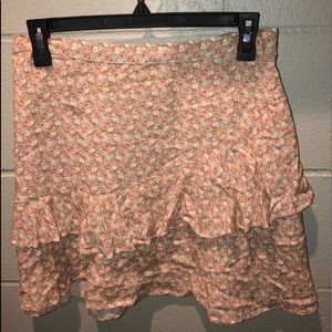 Mock Wrap Skirt
